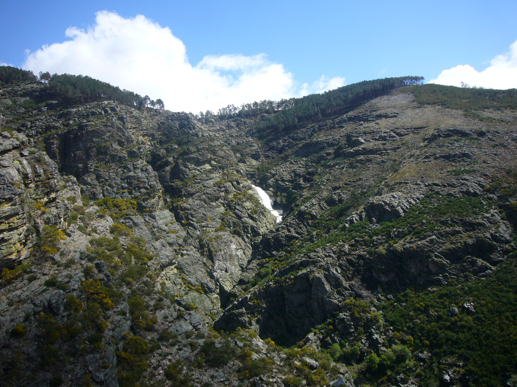 Serra do Alvão landscape near Fisgas de Ermelo